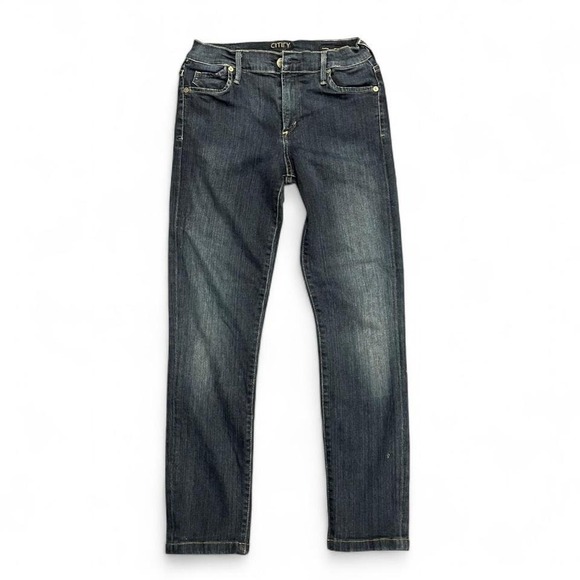 Citizens Of Humanity Denim - Citizens of Humanity Avedon Acid Skinny Womens 28x32 Dark Wash Designer Denim